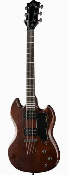 Guild Polara Limited Vintage Walnut, front view