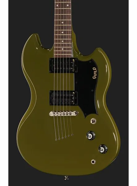 Guild Polara Phantom Green, detail 4