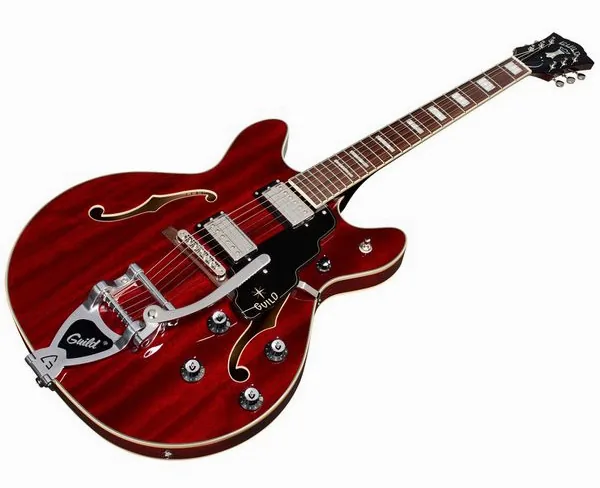 Guild Starfire Deluxe DC GVT CH, detail 4