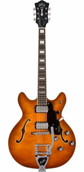 Guild Starfire Deluxe DC GVT HB, detail 2