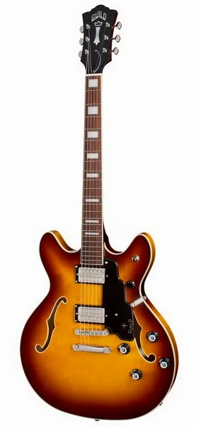 Guild Starfire Deluxe DC ST, front view