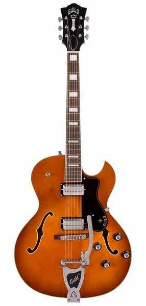 Guild Starfire Deluxe SC GVT HB, detail 3