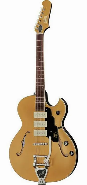 Guild Starfire I Jet 90 Gold Top, front view