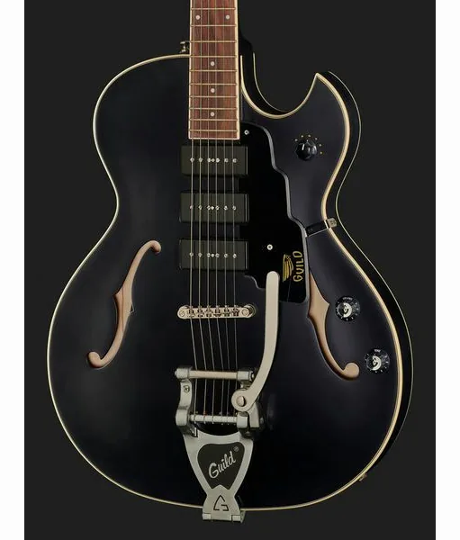 Guild Starfire I Jet 90 Satin Black, detail 4