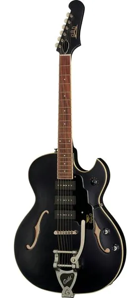 Guild Starfire I Jet 90 Satin Black, front view