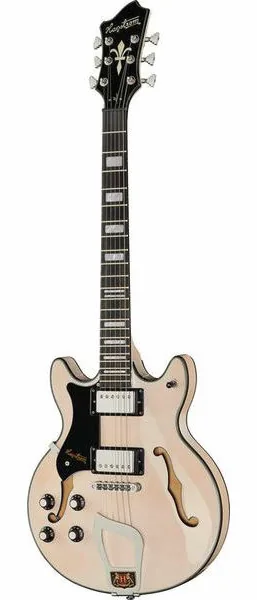 Hagstrom Alvar LH Swedish Frost, front view