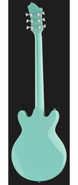 Hagstrom Megin Aged Sky Blue, detail 3