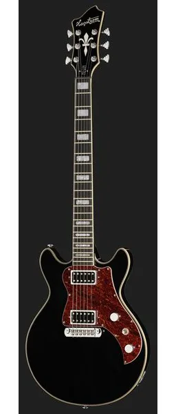 Hagstrom Megin Black Gloss, detail 2