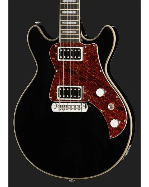 Hagstrom Megin Black Gloss, detail 4