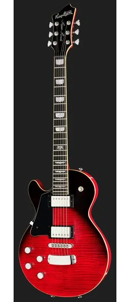 Hagstrom Super Swede Crimson Flame LH, detail 2