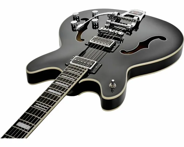 Hagstrom Tremar Viking Baritone DLX BLK, detail 4