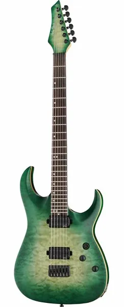 Harley Benton Amarok-BT EGNT Quilted Burst, front view