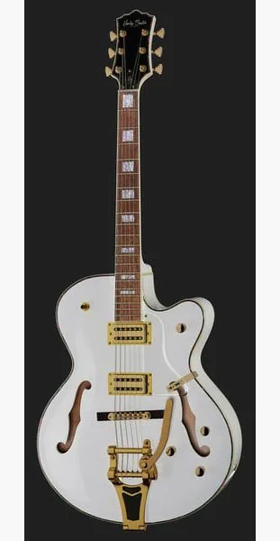 Harley Benton BigTone Trem White, detail 2