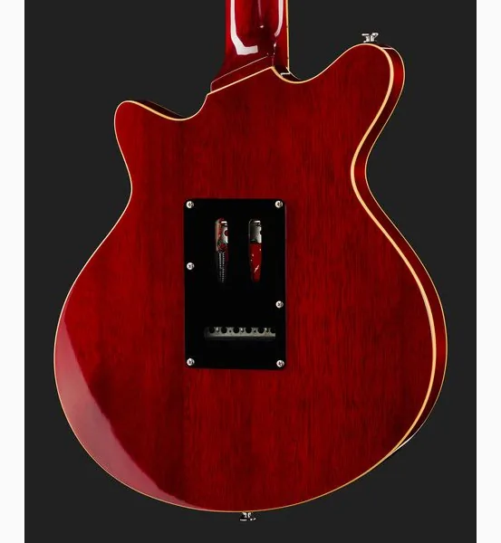 Harley Benton BM-75 Trans Red Deluxe w/Case, detail 5