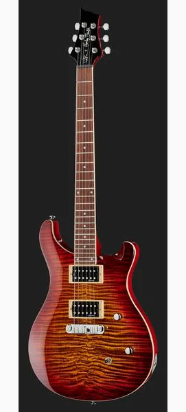 Harley Benton CST-24 Paradise Flame w/Case, detail 2