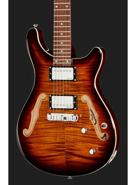 Harley Benton CST-24HB Tortoise Flame, detail 4