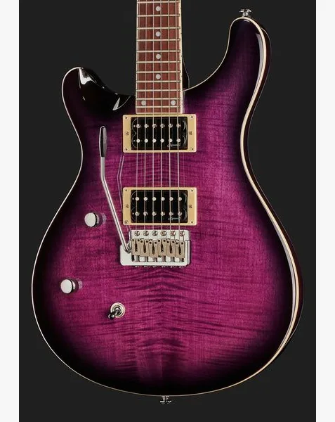 Harley Benton CST-24T LH Purple Burst, detail 4