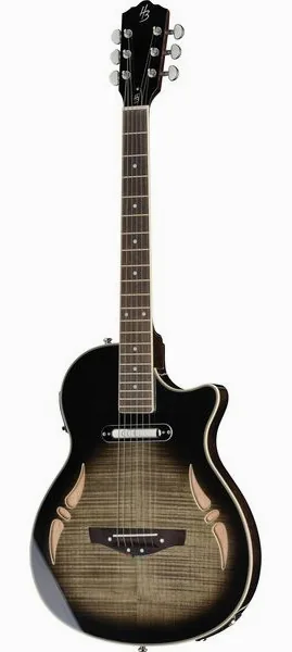 Harley Benton  Nashville-Steel, front view