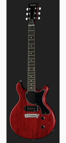 Harley Benton DC-Junior Faded Cherry, detail 2