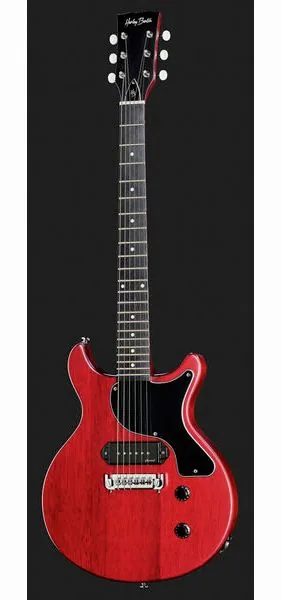 Harley Benton DC-Junior FAT Faded Cherry, detail 2