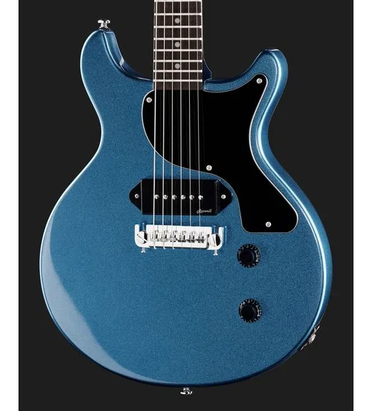 Harley Benton DC-Junior Pelham Blue, detail 4