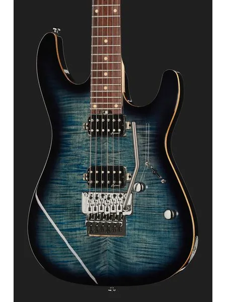 Harley Benton Fusion-III HH FR EB FBLB, detail 4
