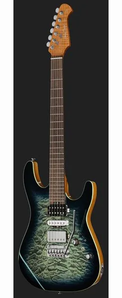 Harley Benton Fusion-IV HSH RW QBLB, detail 2