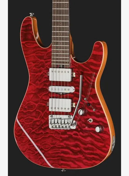 Harley Benton Fusion-IV HSH RW QRG, detail 4