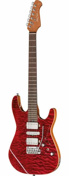 Harley Benton Fusion-IV HSH RW QRG, front view