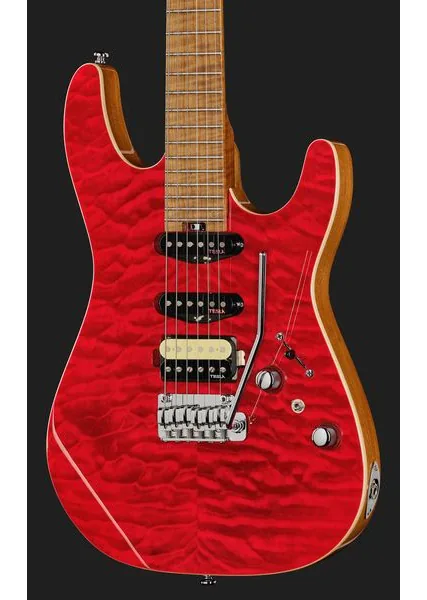 Harley Benton Fusion-IV HSS MN QRG, detail 4