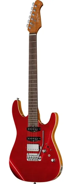 Harley Benton Fusion-IV HSS RW RM, front view