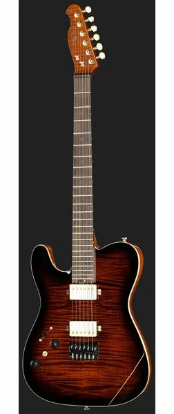 Harley Benton Fusion-T II HH LH RW HT FBB, detail 2