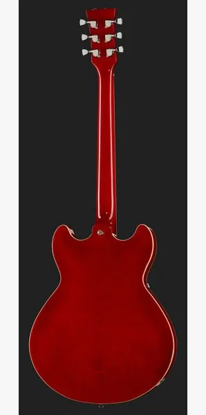 Harley Benton HB-35Plus LH Cherry w/Bag, detail 3