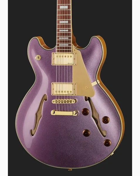 Harley Benton HB-35Plus Metallic Plum, detail 4
