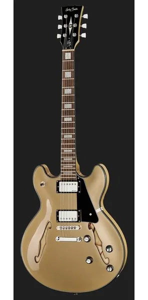 Harley Benton HB-35Plus Shoreline Gold, detail 2