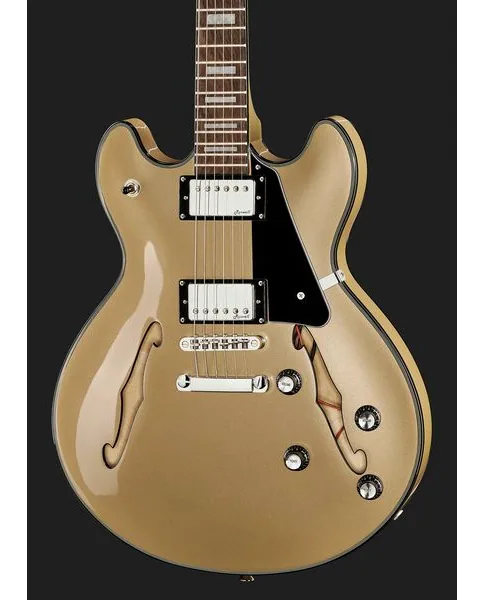 Harley Benton HB-35Plus Shoreline Gold, detail 4