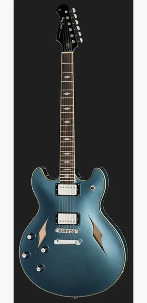 Harley Benton HB-35TL Tesla LH Pelham Blue, detail 2
