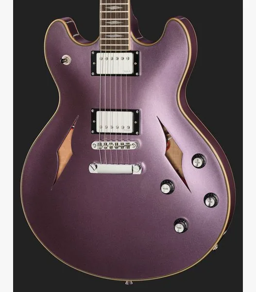 Harley Benton HB-35TL Tesla Burgundy, detail 4