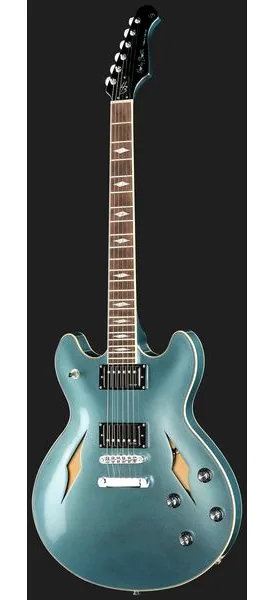 Harley Benton HB-35TL Tesla Pelham Blue, detail 2