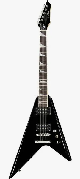 Harley Benton RX-10 BK Rock Series, front view