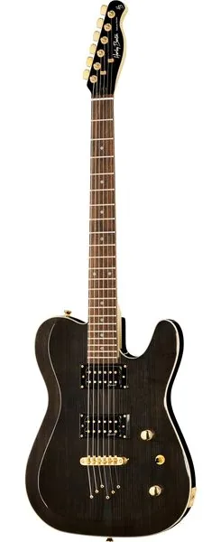 Harley Benton TE-40 TBK Deluxe Series, front view