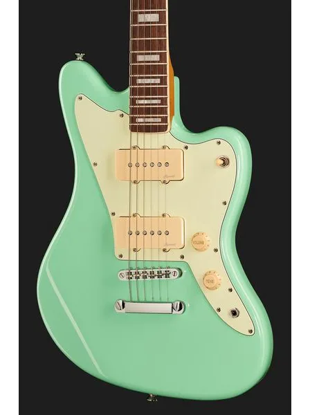 Harley Benton JA-60CC Seafoam Green, detail 4