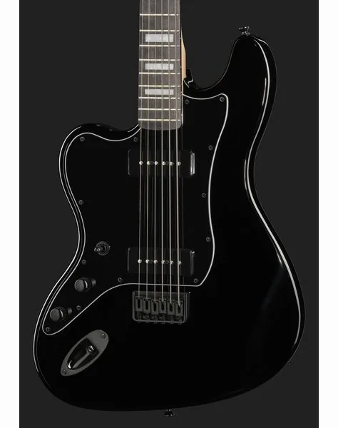 Harley Benton JA-Baritone LH BK, detail 4