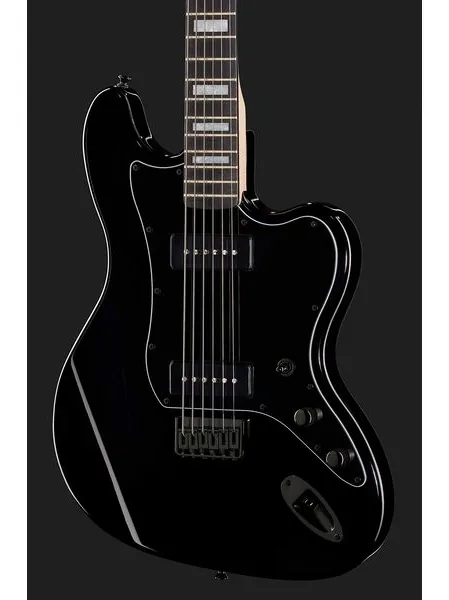 Harley Benton JA-Baritone P90 BK, detail 4
