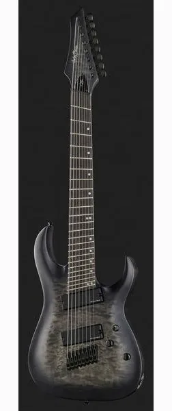 Harley Benton MultiScale-8 QBB, detail 2