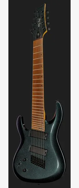 Harley Benton R-458FFB LH Roasted MultiScale, detail 2