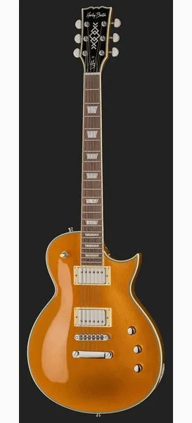 Harley Benton SC-Custom III Gold Top, detail 2
