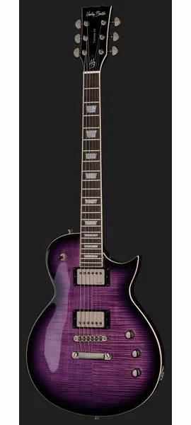Harley Benton SC-Custom III Purple Burst, detail 2