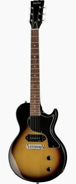 Harley Benton SC-Junior Vintage Sunburst, front view