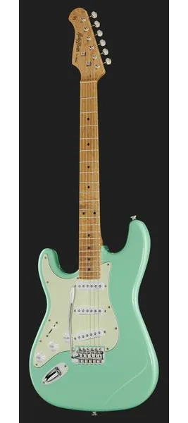 Harley Benton ST-62CC MN LH Seafoam Green, detail 2